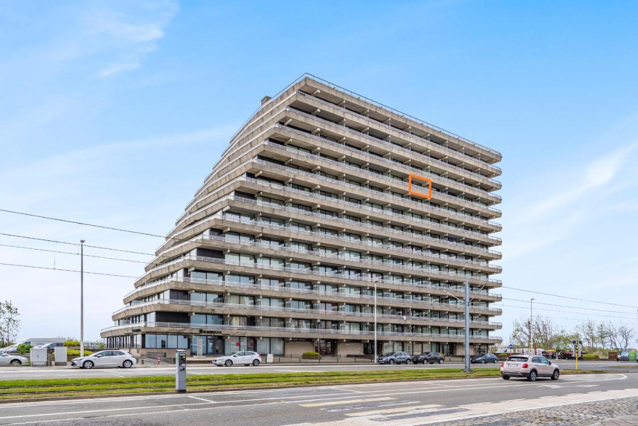 Luxueuze Vakantiestudio Met Zeezicht En Terras In Oostende Exterior foto