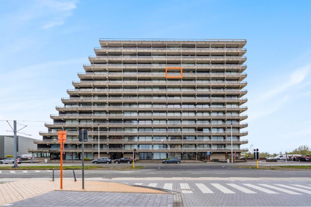 Luxueuze Vakantiestudio Met Zeezicht En Terras In Oostende Exterior foto